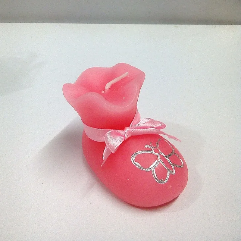 10 шт розовые/голубые носки обувная Свеча для свадьбы детских празднований дня