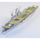 Бумажная модель 1:400 ручная самодельная модель авианосца Эрл Зеппелин, Германия