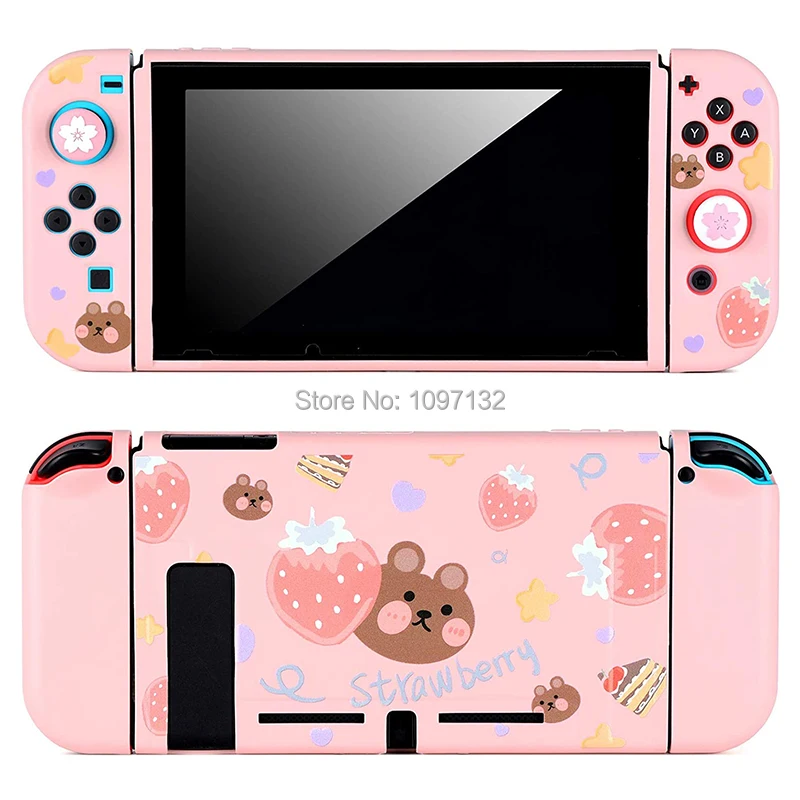Тонкий тонкий защитный мягкий чехол для Nintend Switch милый консоли Nitendo Joy Con (прямая