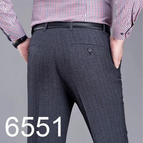 6551 Mu Yuan Yang, новинка, Мужская одежда, костюмы и Блейзер, костюм, брюки, мужские, формальные, Осень-зима, плотные, платье, брюки, смесь шерсти - Цвет: 6551