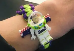История игрушек 4 Buzz Lightyear woody aliens браслет Мстители Железный человек Капитан Америка строительный блок браслет Минифигурка Подарочная игрушка - Окраска металла: 1