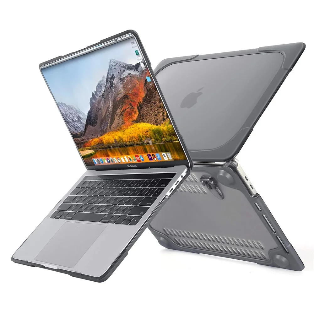 Чехол MOSISO для ноутбука Apple MacBook Pro 13 2019 2018 2017 A2159 A1989 A1706 A1708 Air Touch ID A1932 + подарок |