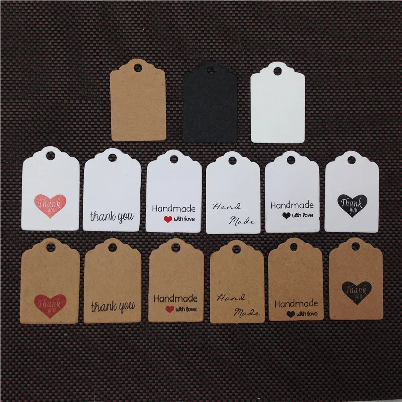 Бесплатная доставка 300 шт. крафт-картон милая цена бирки свадебный подарок