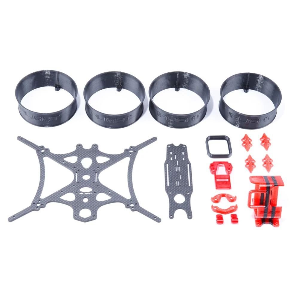 IFlight MegaBee V2 146 мм 3 дюйма FPV Whoop Frame Kit с GoPro 7 TPU Mount для RC racing drone part|Детали и аксессуары| |