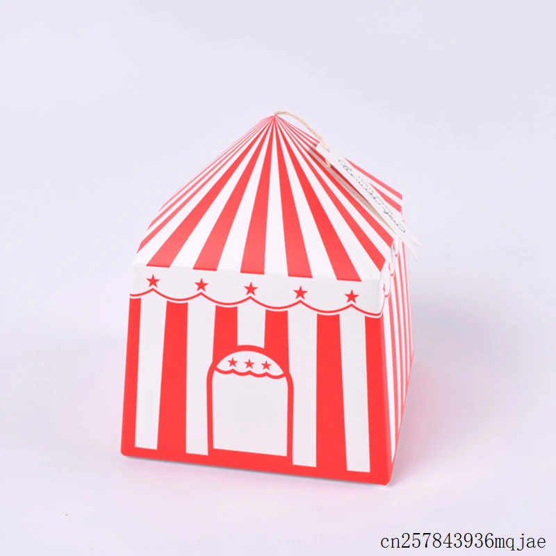 100 шт. палатка для дома коробки конфет подарочная упаковка бумажные подарочные