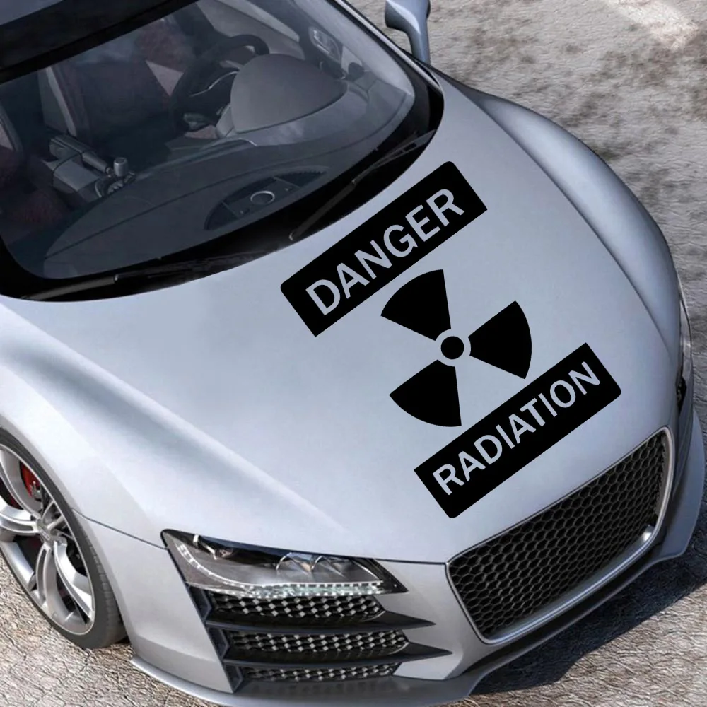 

Diy nuclear sign Auto Sticker Car Truck Body Side Door Sticker Decal Graphic Universal Car Side Door Stickers