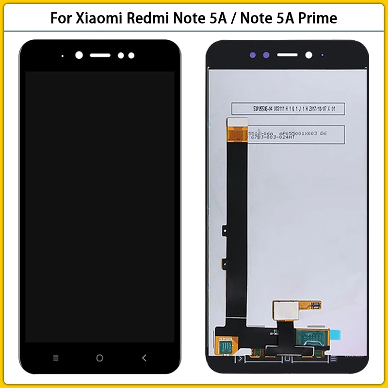 

New For Xiaomi Redmi Note 5A 5.5" LCD Display Touch Screen Digitizer Assembly For Redmi Note 5A Prime Y1 / Y1 Lite LCD Screen