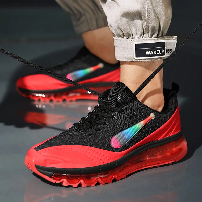 

Man Marathon Shoes Brand Running Sneakers Mens Air Cushioning Sport Shoes Male Shoes Tennis Jogging Shoes Men's Walking Sneakers