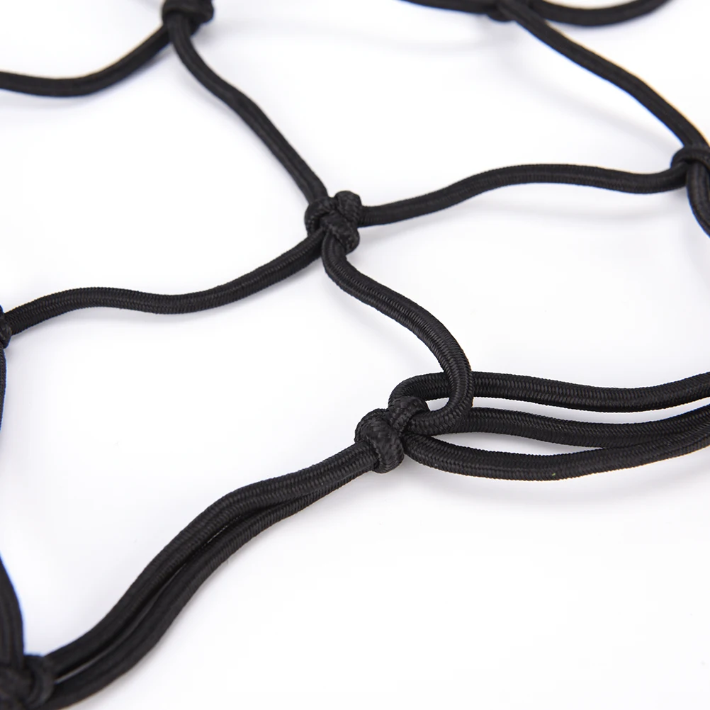 30x30 см черный сверхпрочный Эластичный банджи багажная сетка держатель 6