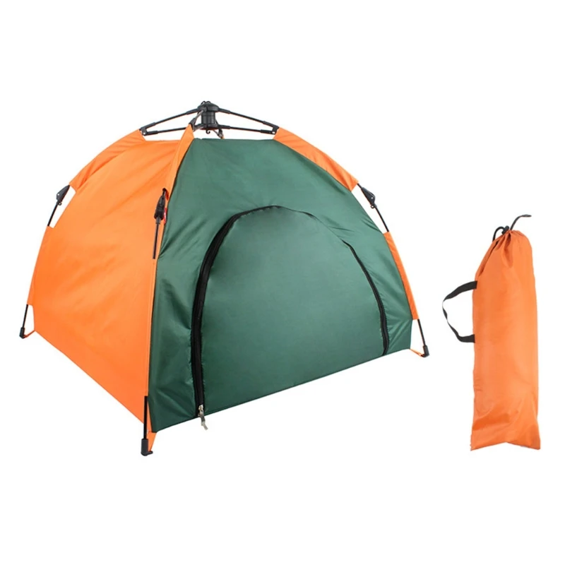 

Waterproof Pet Dog Tent House Puppy Kennel Foldable Cat Bed Pad with Carry Bag