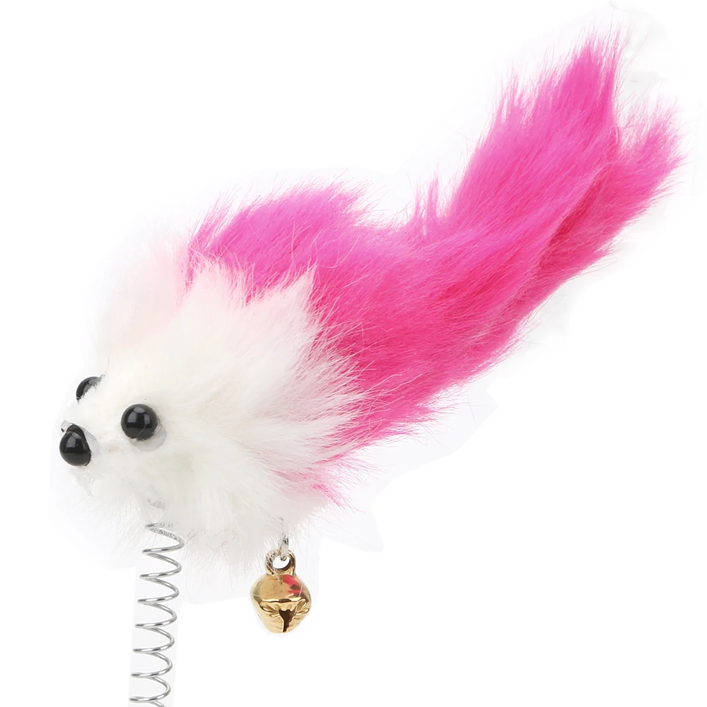 Игрушки с перьями HILIFE пластиковая искусственная мышь случайного цвета товары