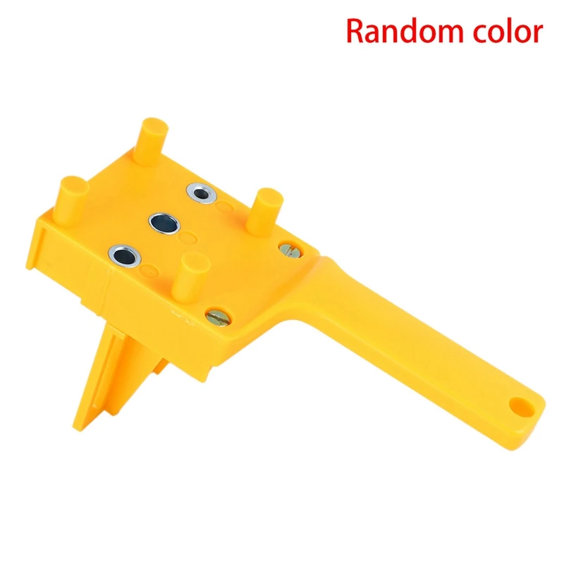 

1 Pcs Woodworking Dowel Jig 6 8 10mm Drill Guide Metal Sleeve & 1 Pcs Flat Tipped Metal Silver Tone Tweezers