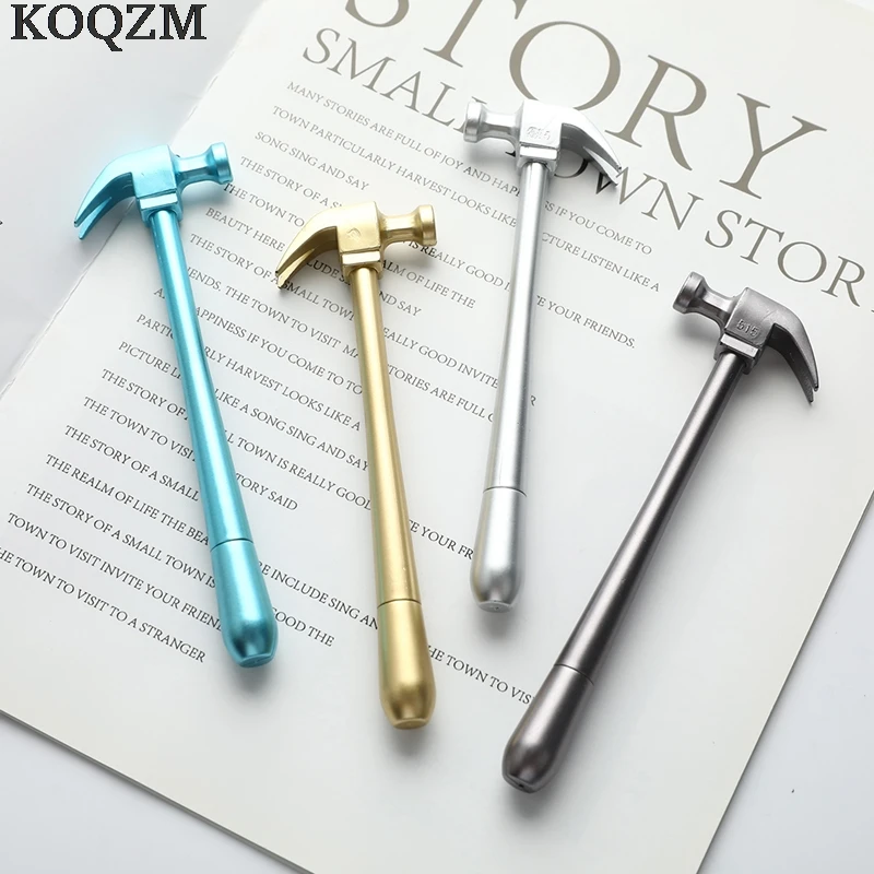 2 шт. металлический молоток канцелярские инструменты Творческий шариковая ручка