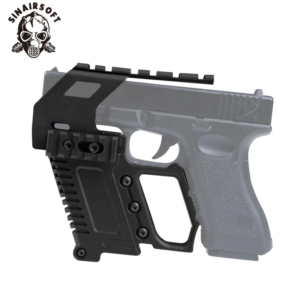 Тактическая серия Glock устройство для загрузки на рельсовой базе набор пистолета