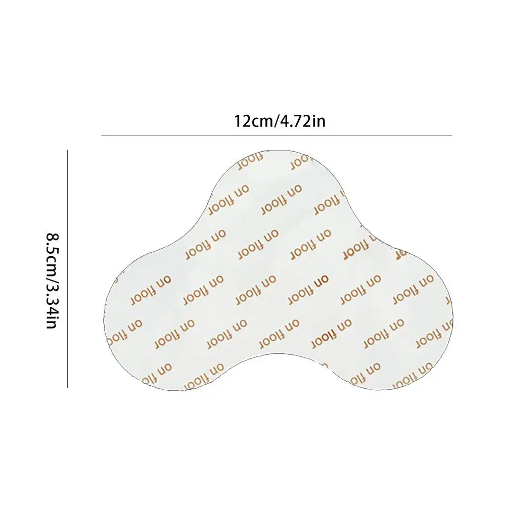 

10pcs Carpet Gripper Double-sided Curled Non-slip Reusable Carpet Mat Flat Washable Carpet Tape Nonslip Adhesive