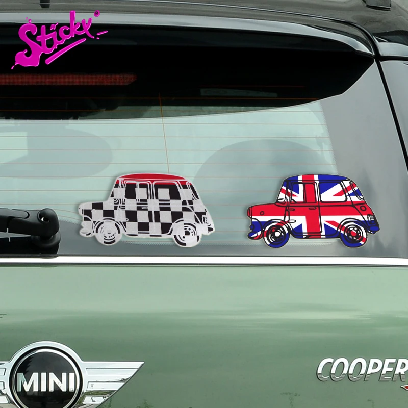 Липкие модифицированные мини-наклейки 1959 цветов ретро автомобильные медные