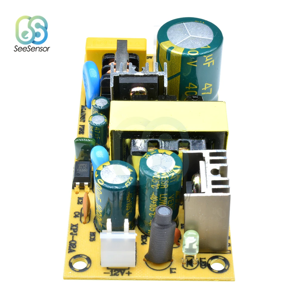 AC-DC 100 V-240 V-12 V 3A 24V 1.5A переключение Питание модуль перенапряжения Защита от перегрузки по току Защита от короткого замыкания, защита для переключателя «сделай сам»