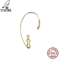 ssteel geometric clip earrings for women sterling silver 925 earring designer trendy personalized earings 1pcs fine jewellery