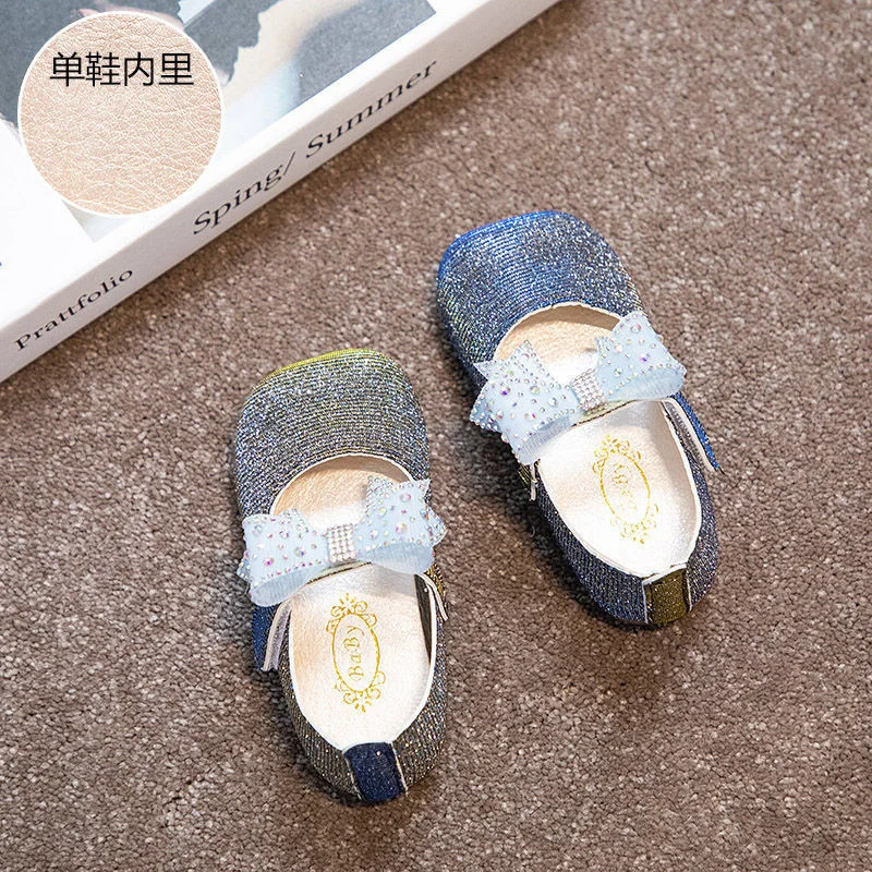 

Sandalias Kids shoes 2020 For Children's Girl's leather shoes School Students Performing Dance shoe British Black Girls Flats