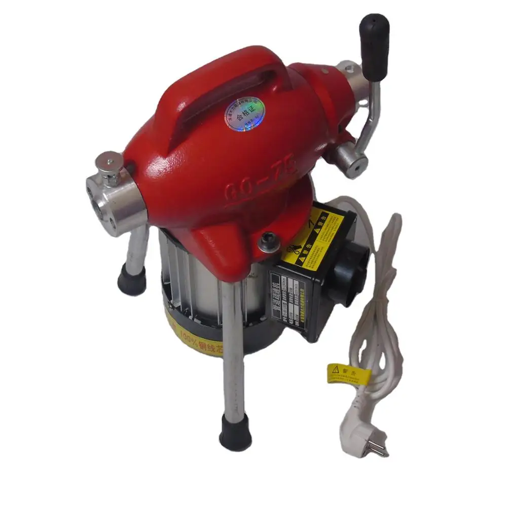 

GQ-75 drain pipe cleaning machine