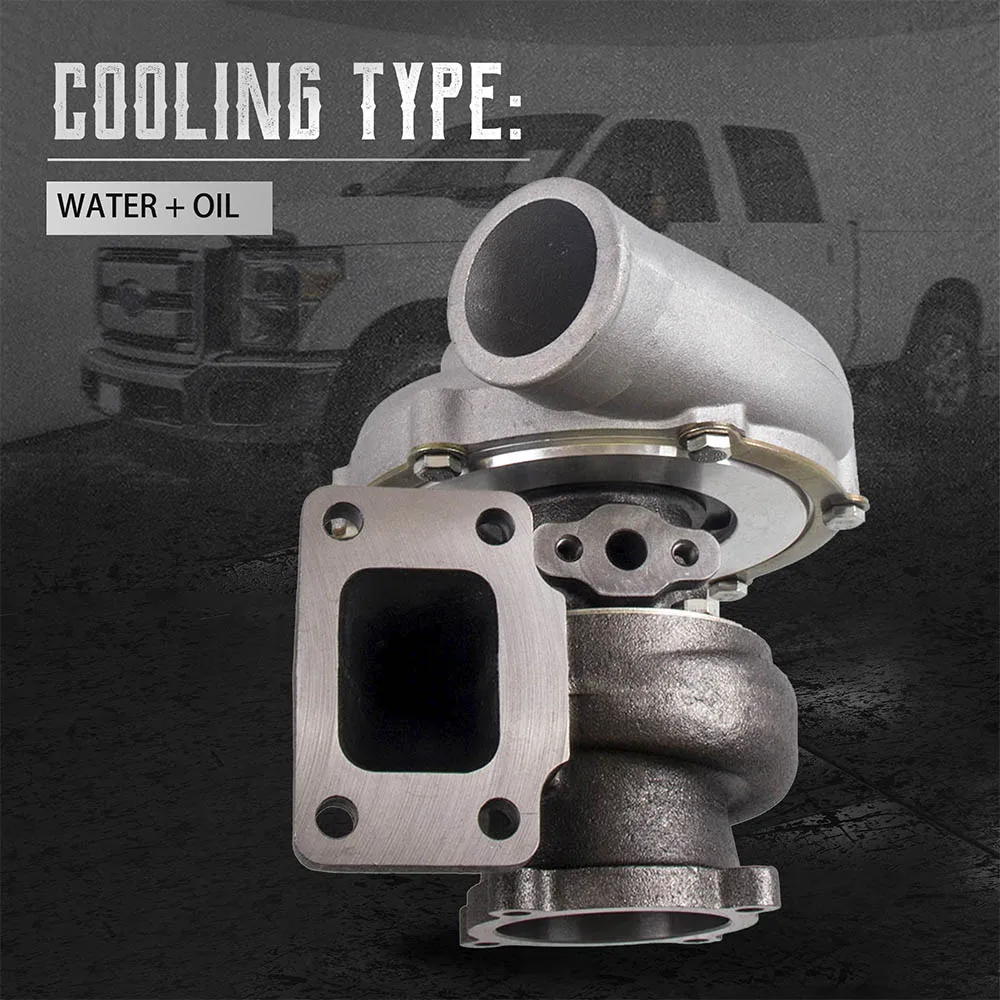 Турбокомпрессор GT3582 GT35 с защитой от перенапряжения. 70 A/R .63 универсальный