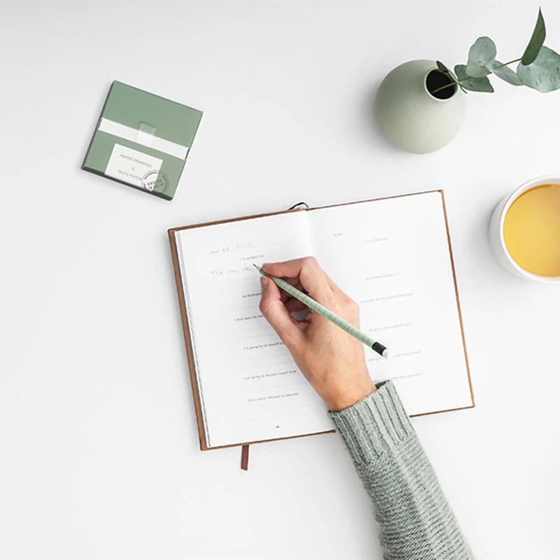 

Minimalist Sticky Note Self-Stick Pad Note Memo Pad Planner 7.8x7.8cm 100 Sheet/pad for Stationery School Supplies DQ-Dr