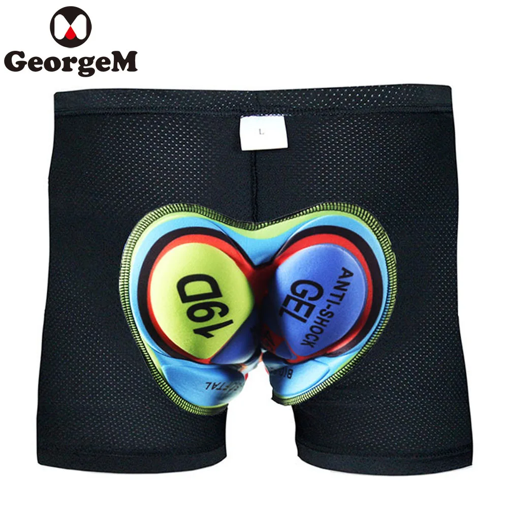 Новинка 2019 шорты унисекс с силиконовой подкладкой для горного велосипеда