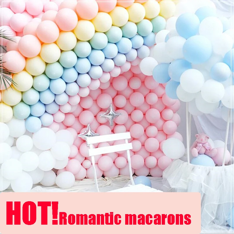 

6 Colors 100pcs Christmas Decorations 2022 Supplier New Year's Decor Balloons Arch Wedding Decoration Ballons Accessories Eve