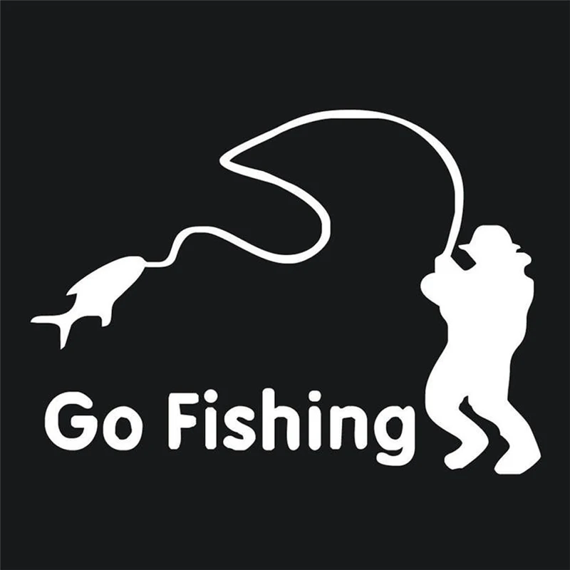 Новинка 2020 популярная Виниловая наклейка для автомобиля Go Fishing Porsche 911 918/Cayenne/Macan