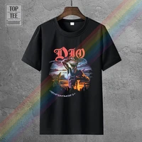 dio holy diver official licensed t shirt heavy metal new s 3xl o neck short sleeves boy cotton men t shirt top tee
