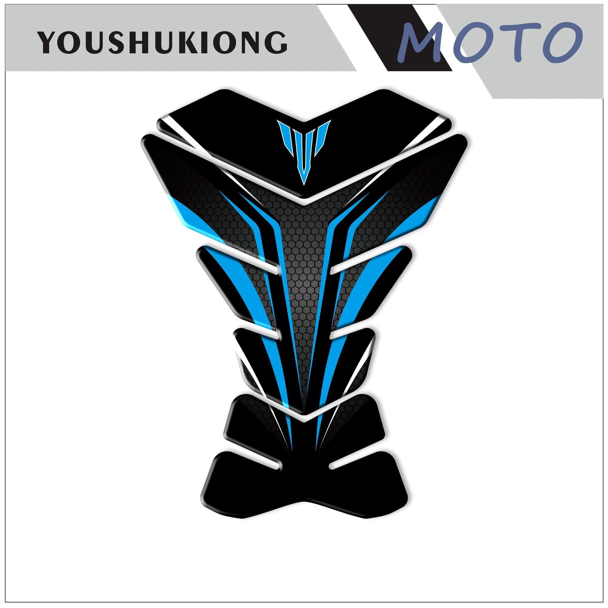 

Fuel Tank Cap Sticker Fit For MT MT-07 MT-09 MT07 MT09 FZ-07 FZ-09 Decorative Protector 3D Carbon Fiber Reflective