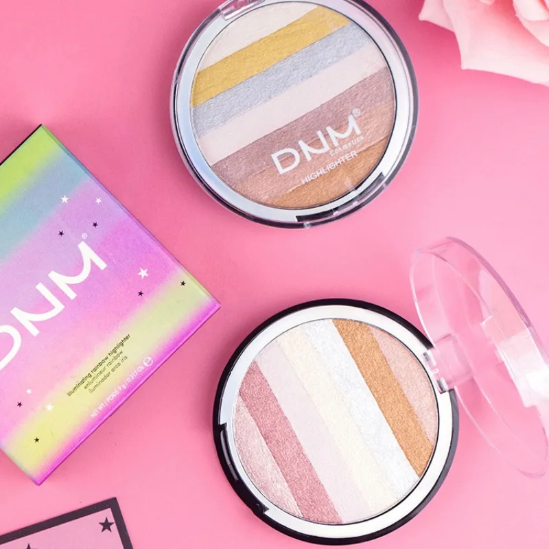 Горячие очаровательные радужные тени для век макияж Палитра матовые мерцающие