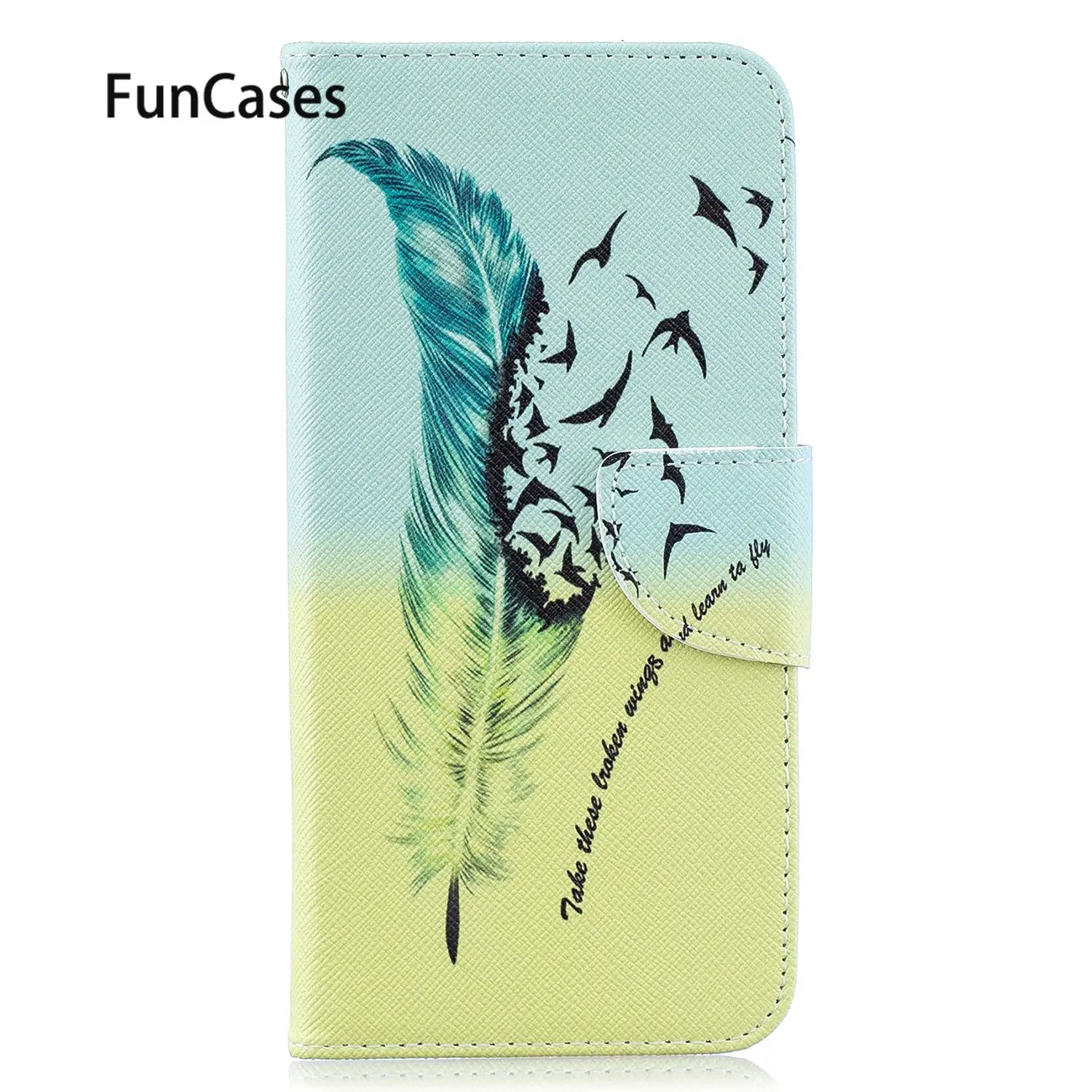 С бабочкой и цветами из искусственной кожи чехол для телефона samsung A50 чехлы сумки