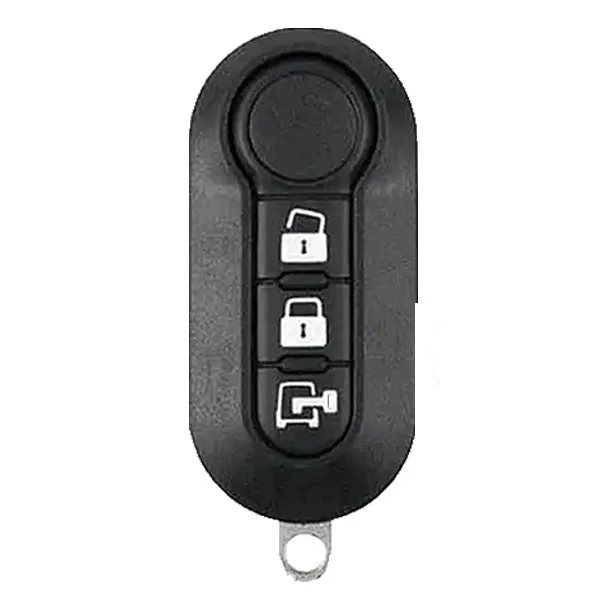 Чехол KEYECU для дистанционного ключа чехол с 3 кнопками Fiat 500L MPV Ducato Citroen Jumper Peugeot Boxer