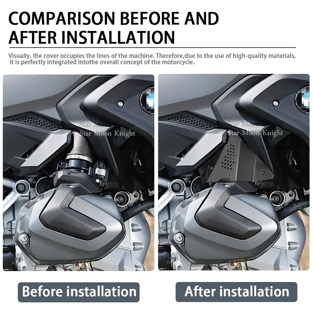 Крышка системы впрыска для мотоциклов BMW R 1250 GS R1250GS защита корпуса дроссельной