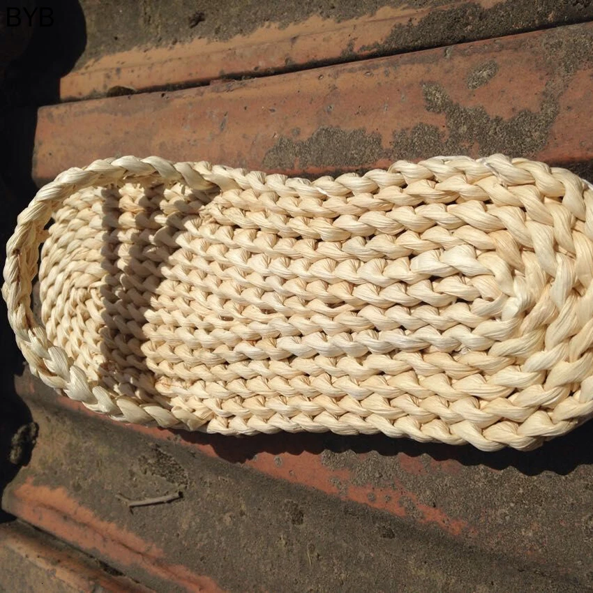 Ручная работа Японская традиционная обувь в китайском стиле Женские соломенные