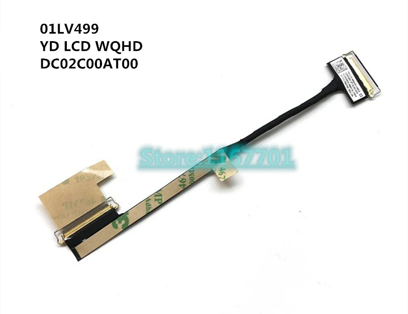 

New Laptop/notebook LCD/LED/LVDS cable for Lenovo Thinkpad X1C X1 Carbon 5TH 2017 YD LCD WQHD SC10L66824 DC02C00AT00 01LV499