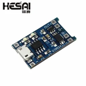 5V Micro USB 1A 18650 TP4056 плата для зарядки литиевой батареи с защитным зарядным модулем