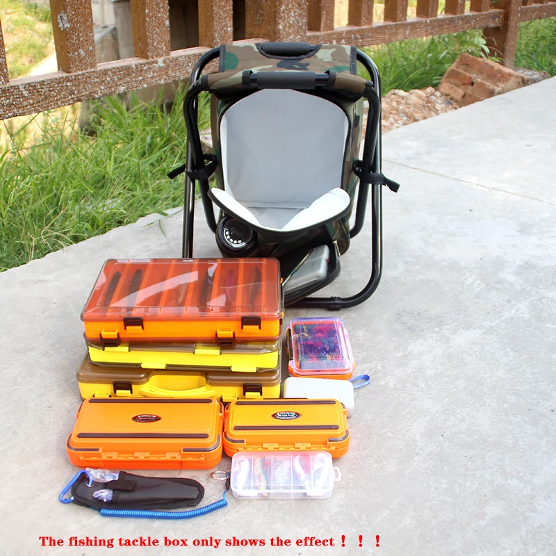 

Outdoor Camping Storage Bag Multifunctional Fishing Tackle Bag Fishing Chair Cackpack Handbag