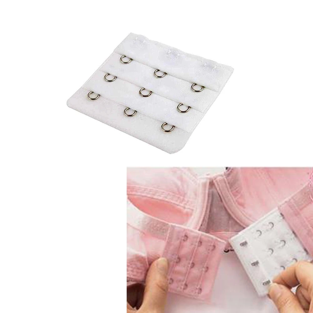 3 шт./лот РЕГУЛИРУЕМЫЙ УДЛИНИТЕЛЬ для бюстгальтера разных цветов с застежкой