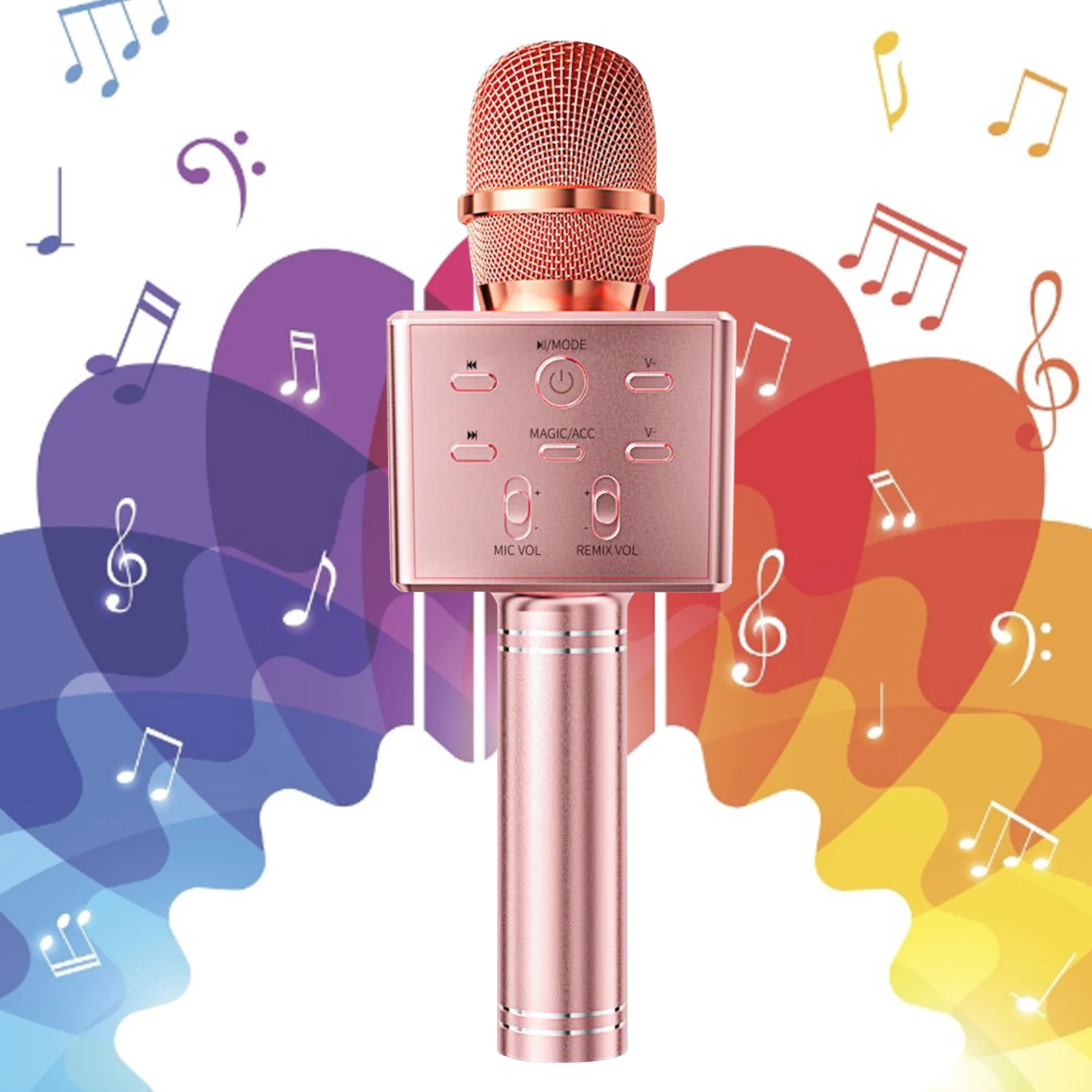 

Microphone Audio Integration Microphone Wireless Bluetooth National Mobile Phone Home K Singing Children Mai Baobao