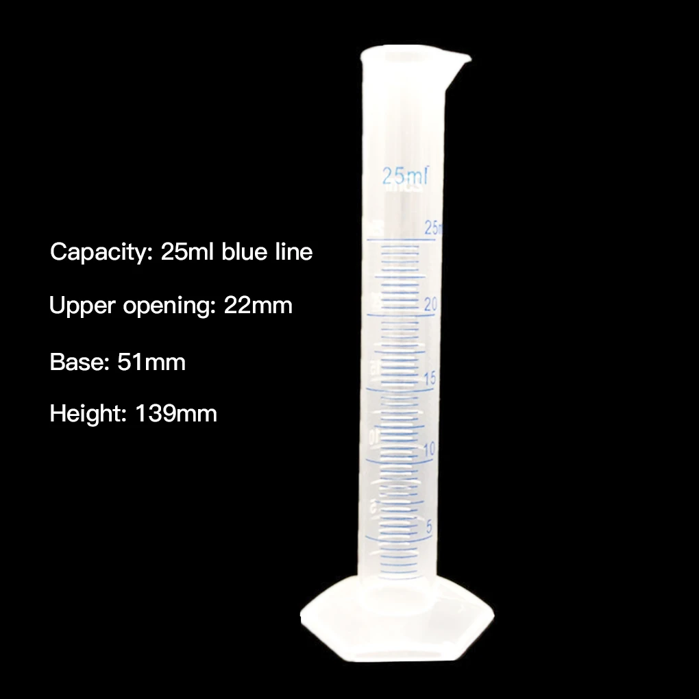4pcs Plastic Graduated Cylinder Kitchen Laboratory Experiment Test Water Measurement Measuring Tube | Дом и сад