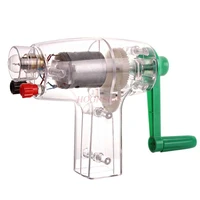hand cranked generator model junior high school physics electrical experiment equipment electromagnetic instrument