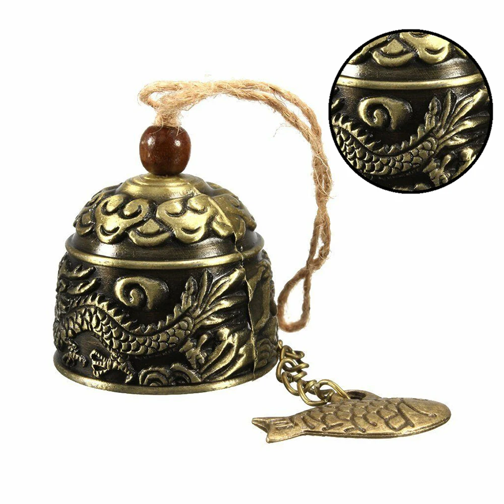 Фэн-шуй колокольчики музыка Ветер Китайский удача автомобиль висит украшение