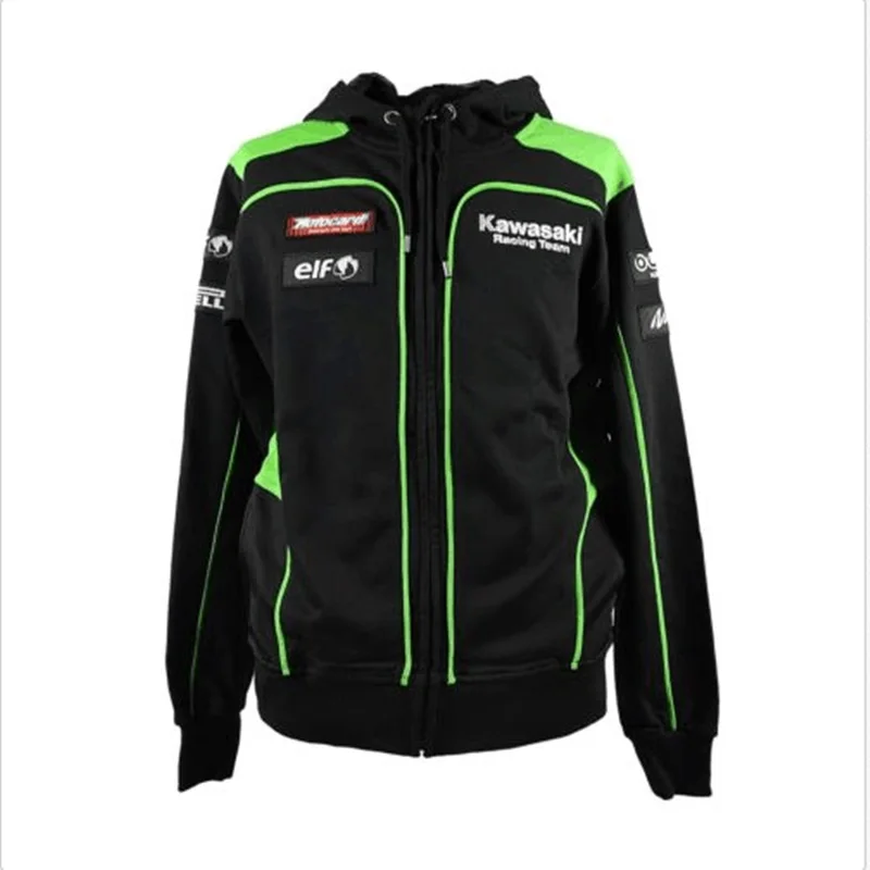 Новинка для Kawasaki Толстовка мотокросса гоночная команда свитшоты езды на