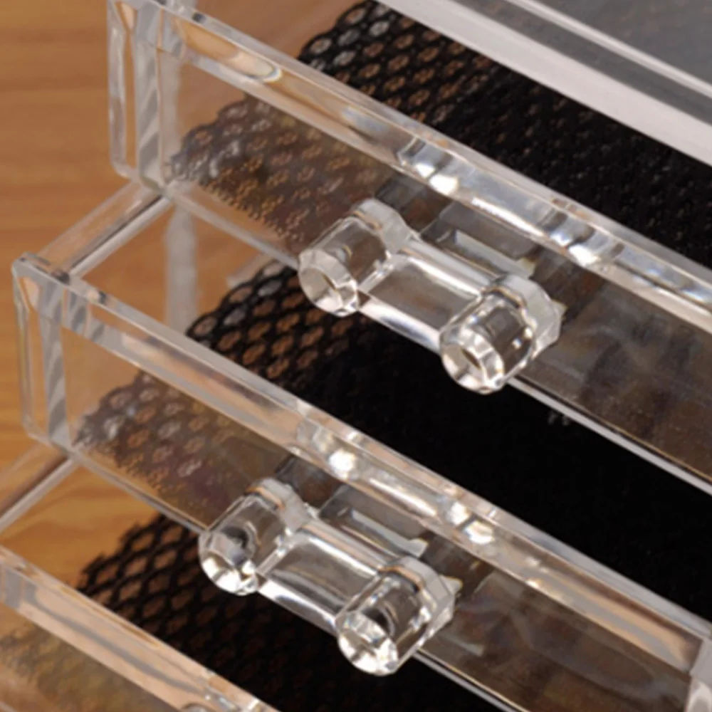 26 Отверстия комод прозрачный ящик для хранения косметических макияж организатор