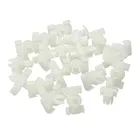 Зажимы для отделки полос для Mercedes Benz W123, пластиковые пробки, втулки, Сменные аксессуары, прокладка двери