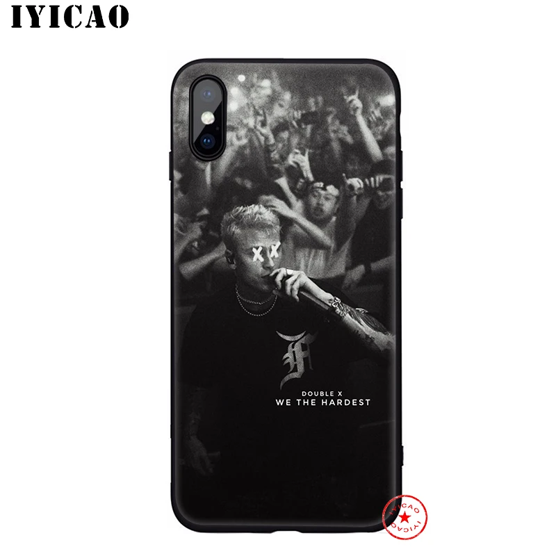 IYICAO машина пистолет Келли MGK мягкий чехол для телефона iPhone 11 Pro XR X XS Max 6 6S 7 8 Plus 5 5S SE силиконовый TPU 7 Plus