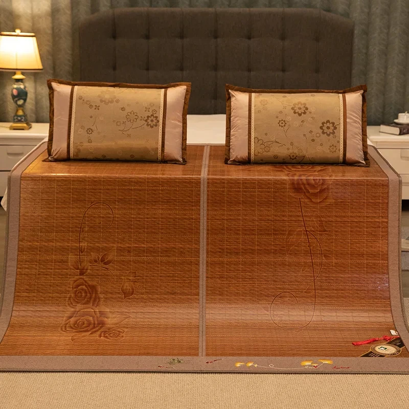 Летний коврик с принтом кровать 1 8 м бамбуковый крутой матрас из бамбука летний