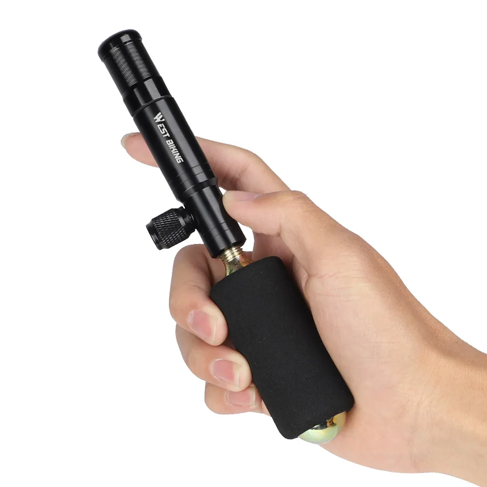 Фотонасос CO2 2 в 1 воздушный насос для бескамерных шин набор инструментов ремонта